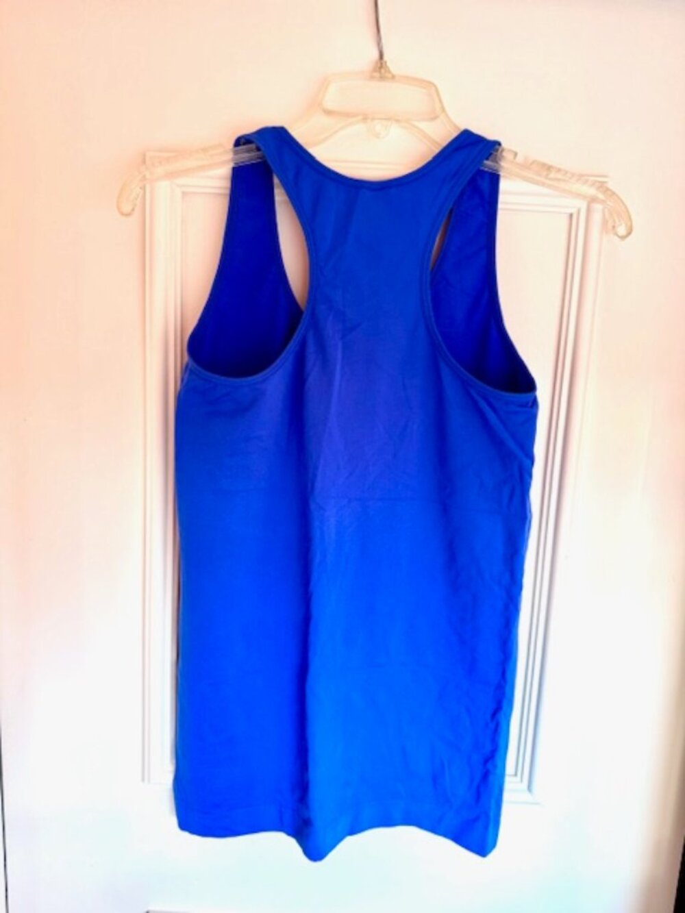 Blue Racerback Tank Top - Picture 5 of 5